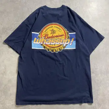 90년대 USA제 Budweiser 맥주 빈티지 T-셔츠