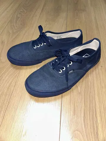 Vans 오센틱 네이비 스웨이드 27cm
