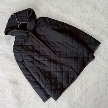 'Hash Ash' (L) 퀼팅 후디드 자켓 보아 안감 두꺼운 원단