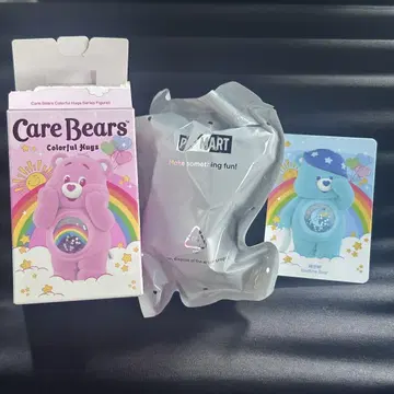 CareBears 케어 베어 팝 마트 컬러풀 허그 Bed Time