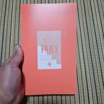 TWICE 오렌지 클리어 파일 포토 카드 포함