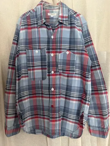 USA제 ENGINEERED GARMENTS 체크 무늬 셔츠 S