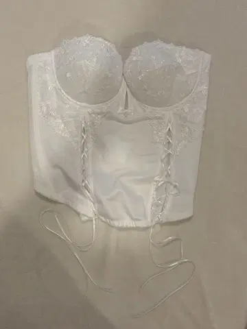 브라이덜 블루 마터니티 뷔스티에