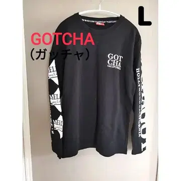 GOTCHA (갓차) 긴팔 롱 T 셔츠 티셔츠 브랜드 티셔츠