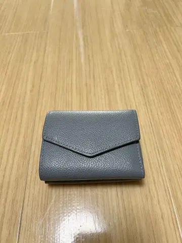 Neue 오리지널 3단 폴더형 지갑 블루 그레이 3단 폴더형 지갑 노이에