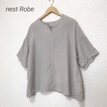 nest Robe 네스트로브 린넨 스키퍼 블라우스