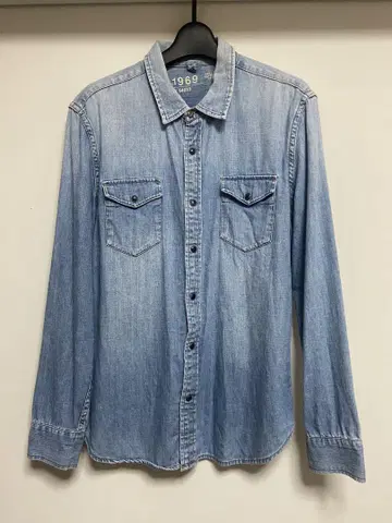 Gap 갭 데님 셔츠 구제 의류 빈티지
