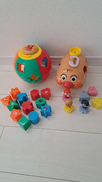 호빵맨 모양 맞추기 완구 세트