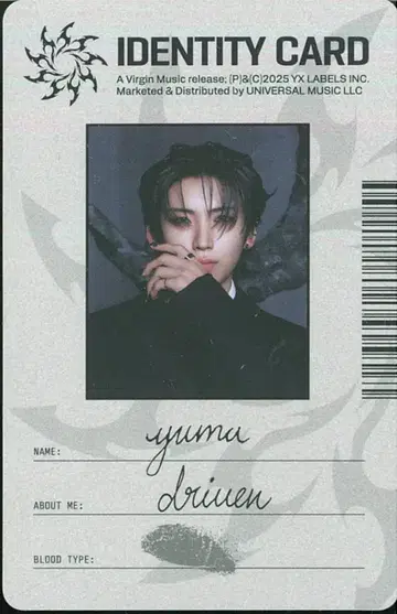&TEAM 일반ver YUMA Go in Blind (월랑) ID 카드