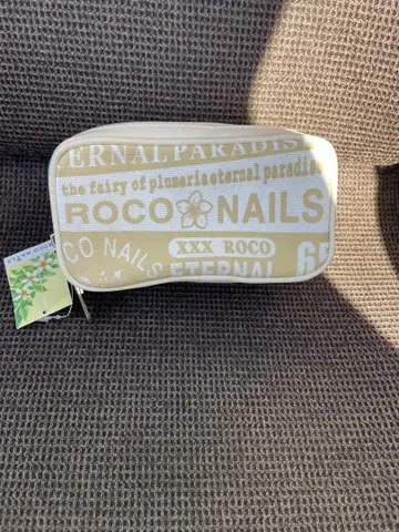 택 포함 새상품 헤이세이 로코 네일 ROCO NAILS 파우치 베이지