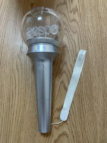aespa 공식 팬 라이트 실버