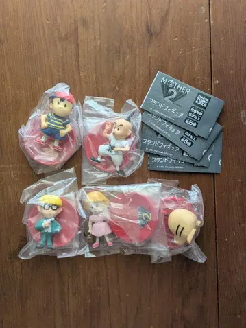 MOTHER2 스탠드 피규어 전 5종 풀 컴프 세트 마더 미개봉품