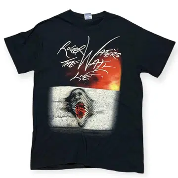 배송비 포함 Roger Waters 밴딩 티셔츠 The Wall