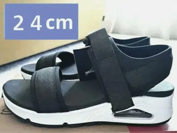 Skechers 요가 폼 샌들 블랙 24cm