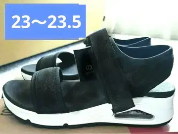 새상품 Skechers 요가 폼 샌들 블랙 24cm