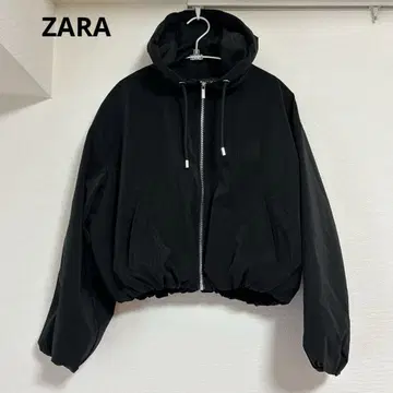 ZARA 자라 점퍼 블루종 블랙 USA S