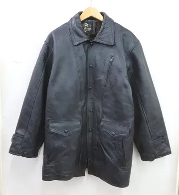 OXLEATHER 가죽 카 코트 빈티지 자켓