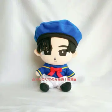 스노우 칠 BIG 인형 의류 블루 ver.