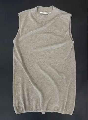 josemoon KLEIN LAME SHEER KNIT 베이지