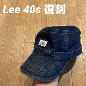 lee 40s 하우스 택 복각 워크 캡