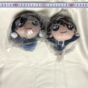 명탐정 코난 누워 있는 봉제 인형 하가하라 켄지 마츠다 진페이