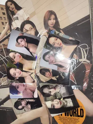aespa 카리나 트레이딩 카드 정리 총 82장
