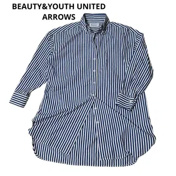 BEAUTY&YOUTH UNITED ARROWS 스트라이프 롱 셔츠