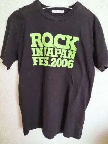 ROCK IN JAPAN FES. 2006 티셔츠