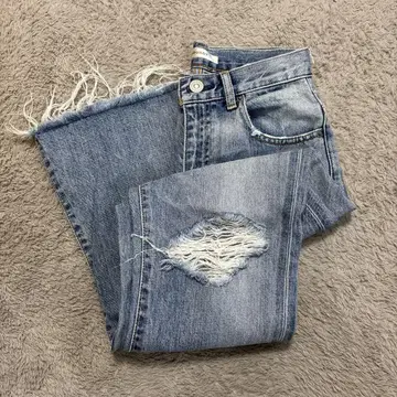 MOUSSY 데미지 진 데님