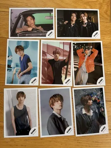 SixTONES 다나카 키리토 포토 카드 9장 세트