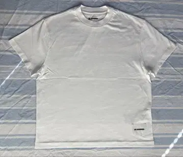 새상품 JIL SANDER 반팔 티셔츠 M 사이즈 질 샌더 화이트