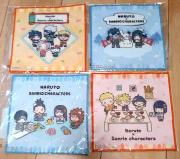 NARUTO 나루토 Sanrio 산리오 미니 타월 묶음 판매
