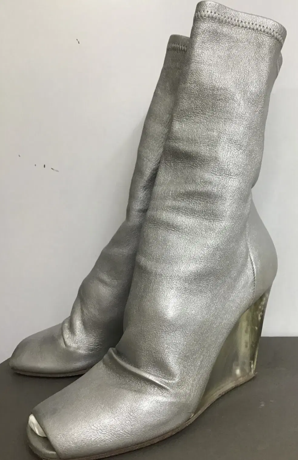 Rick Owens Open-Toe Heeled Boots