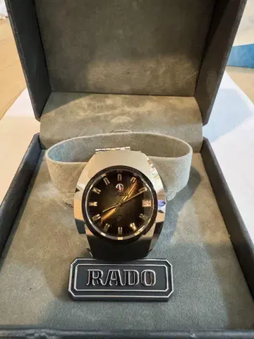 RADO BALBOA 수동 와인딩 손목시계 보관 케이스 포함