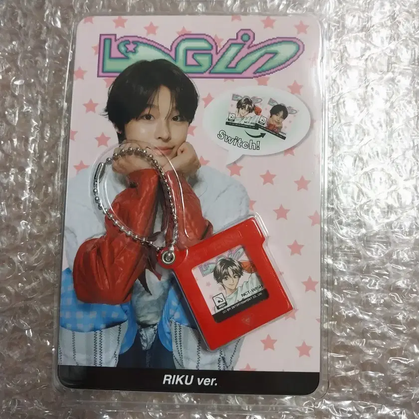 NCT WISH Log in md アクリルキーホルダー リク NCT | 엔시티 Nct Wish Riku Log-in MD Game Pack Keyring wts