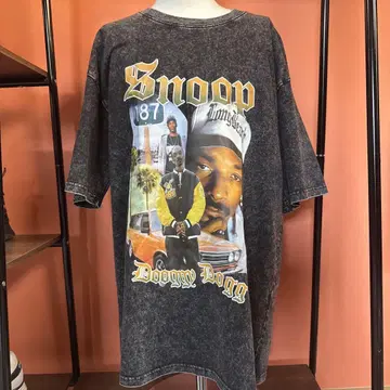 SNOO DOGG 래퍼 티셔츠 빈티지 스타일 3XL