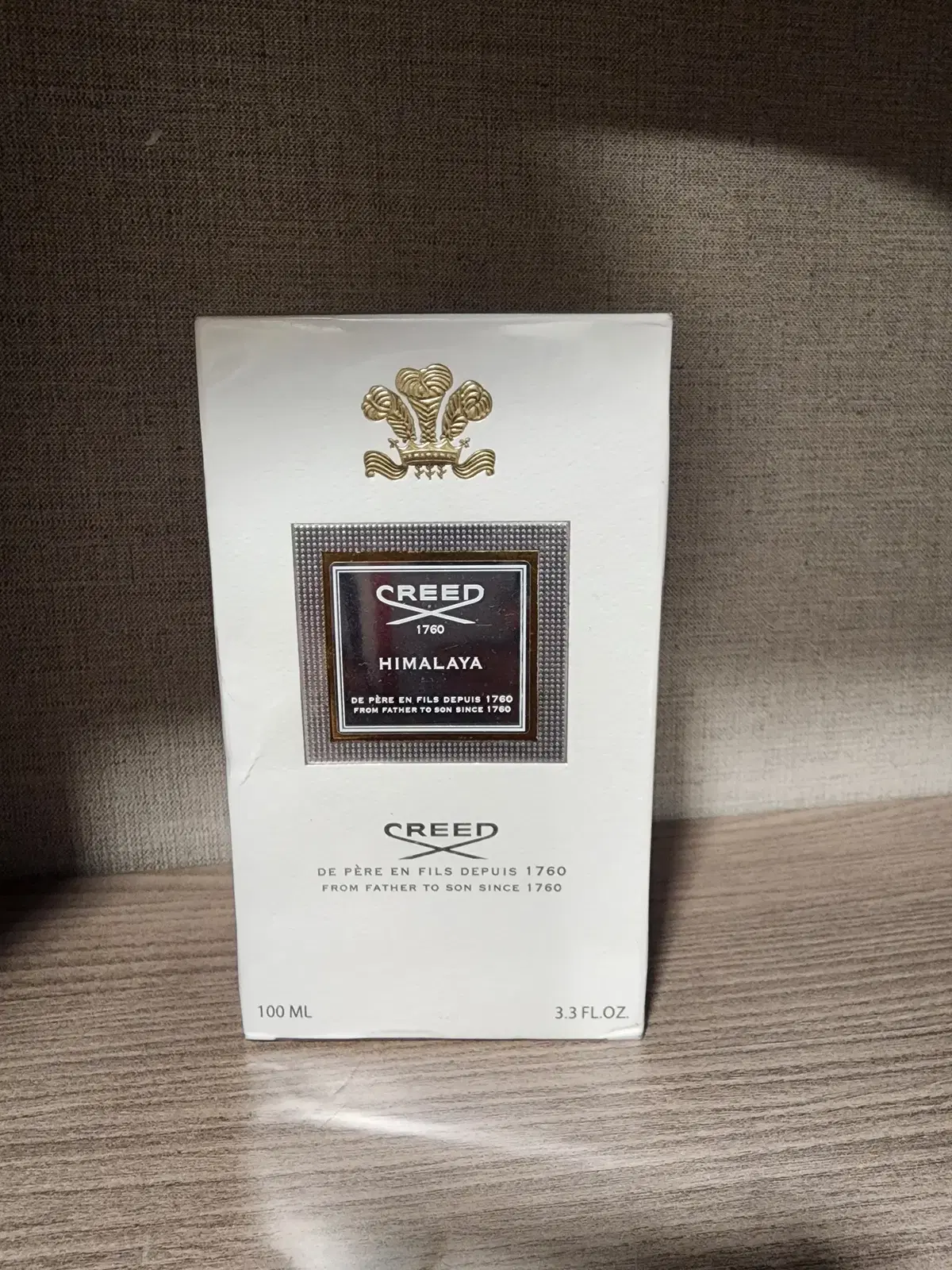 Creed Himalaya 100ml Shopping Bag + Sample + Empty Bottle + Free Shipping
