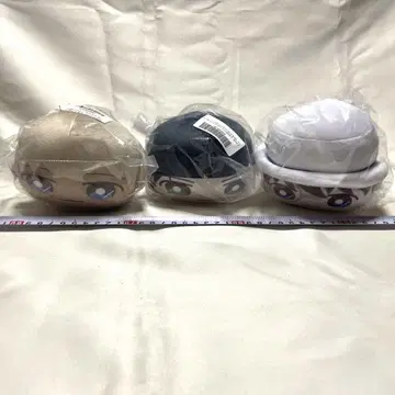 명탐정 코난 다라린즈 미니 봉제 인형 3개 세트