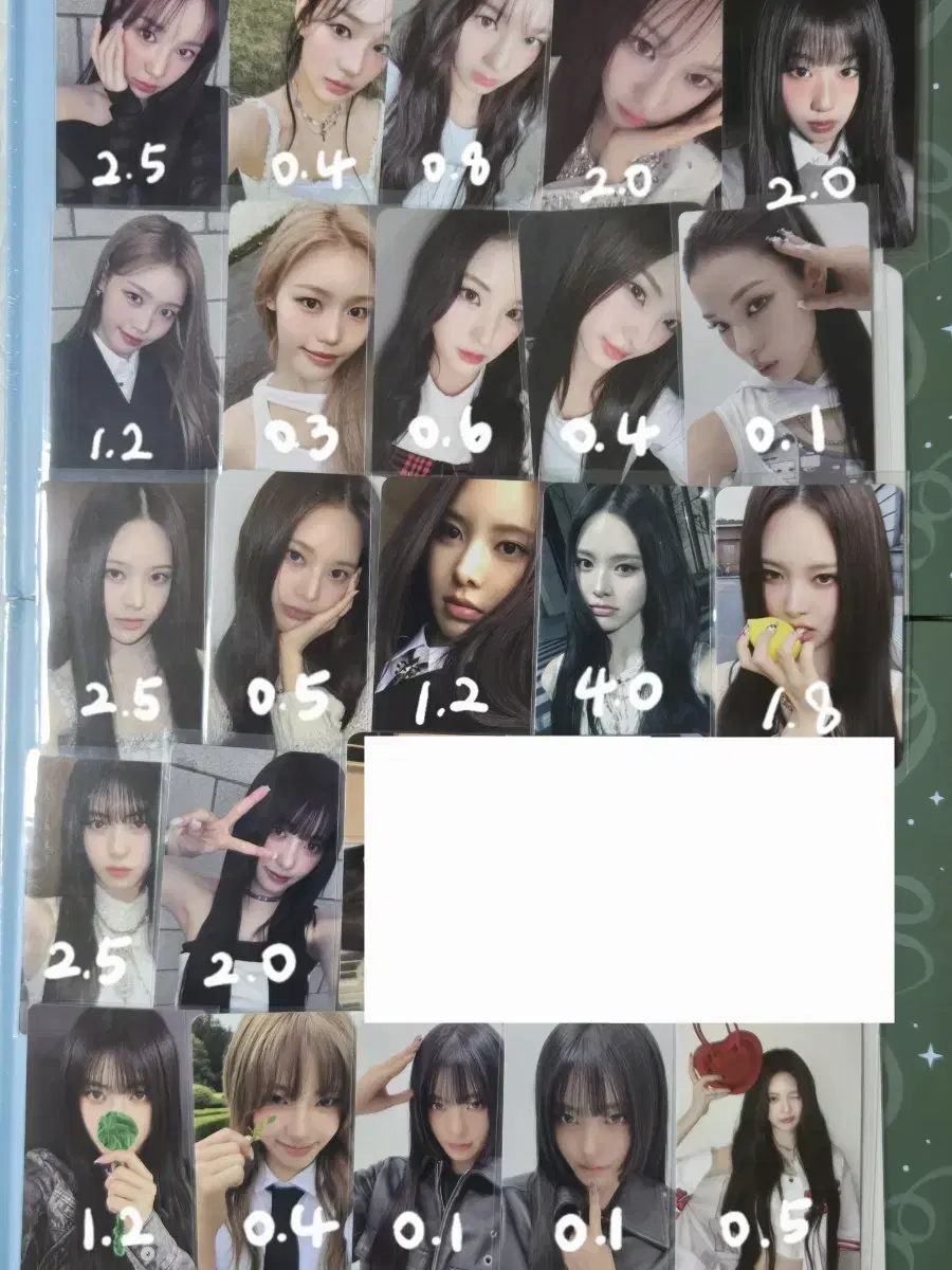 IZNA poca broadcast unreleased photocard Bang Jimin Coco Choi Jeongeun U Sarang Mai Jung Sebi Yoon Jiyoon