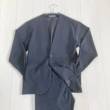 SEASON REASON 시마무라 네이비 원 버튼 셋업 M