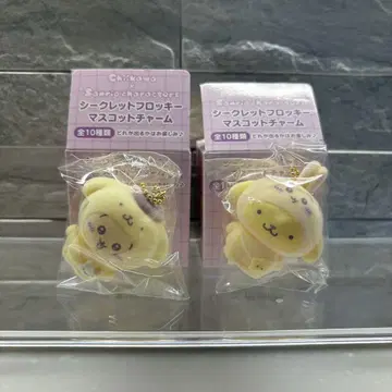 치이카와 (먼작귀) 산리오 시크릿 플로키 마스코트 치 토끼 폼폼푸딩