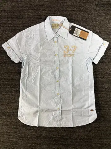 SCOTCH&SODA 라이트 블루 반팔 셔츠 택 포함 새상품 M