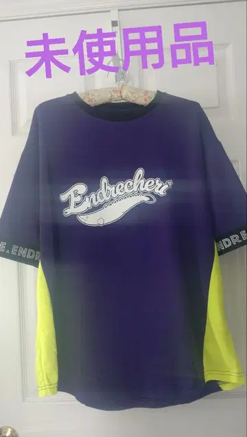 ENDRECHERI 도모토 츠요시 로고 티셔츠 베이스볼 셔츠