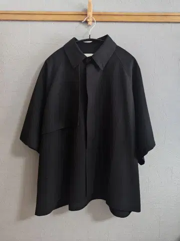 시키 도쿄 오버사이즈 트렌치 셔츠 L