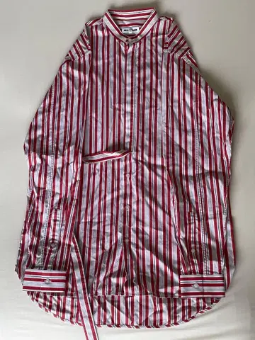 질샌더 18SS 만다린 칼라 셔츠 40