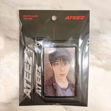 ATEEZ 유노 라인프렌즈 팝업 포토 카드 홀더