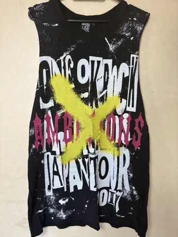 ONE OK ROCK 원오크 AMBITIONS 탱크탑 S