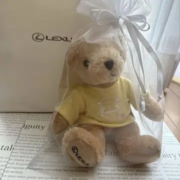 LEXUS 베어 봉제 인형