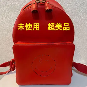 Anya Hindmarch 안야 힌드마치 스마일 모티브 백팩