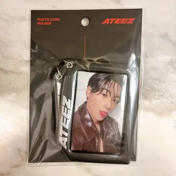 ATEEZ 산 SAN 포토 카드 홀더 LINEFRIENDS 팝